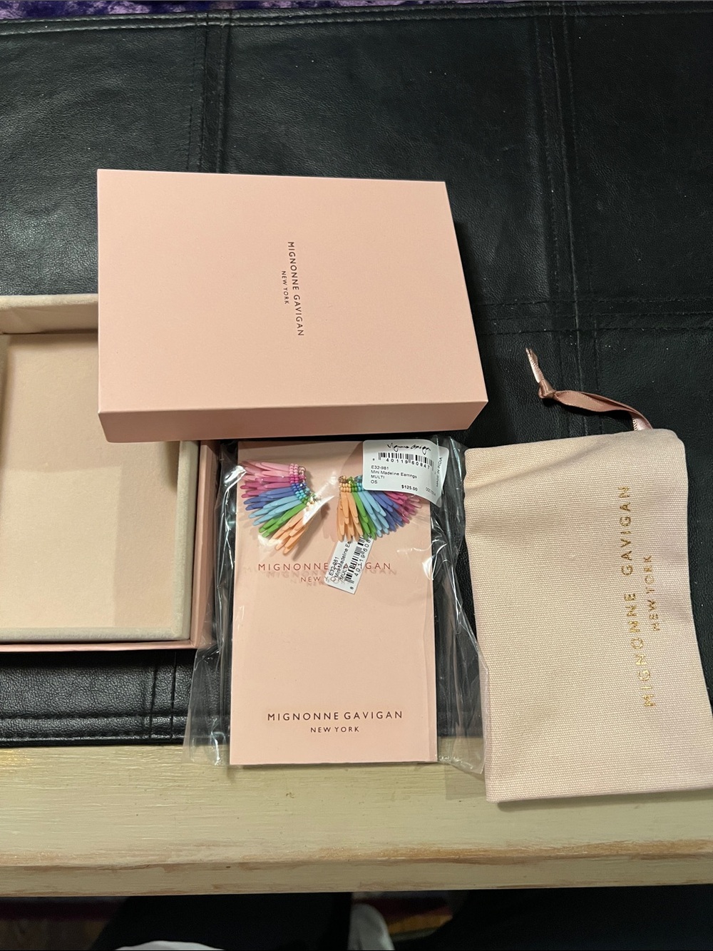 Mignonne Gavigan Rainbow Mini Madeline Earrings - Picture 3 of 3
